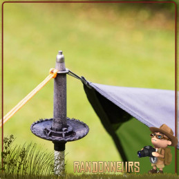 Tarp bushcraft ultra léger Traveller Amazonas pour randonner minimaliste