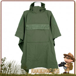 meilleur Poncho militaire Tarp toile SoftShell respirante Outbreak Vert 101 Inc