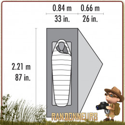 tente msr freelite 1 v verte ultra leger pour randonner 1 place bikepacking