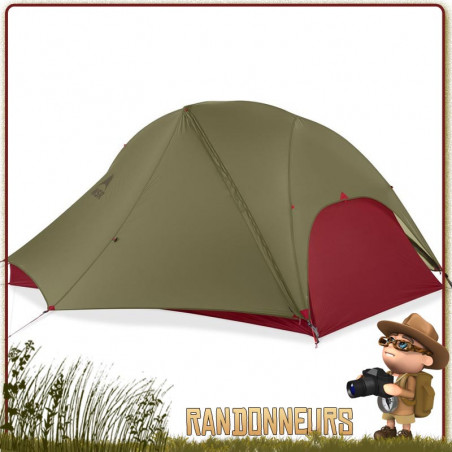 Tente FREELITE 2 V3 MSR Verte