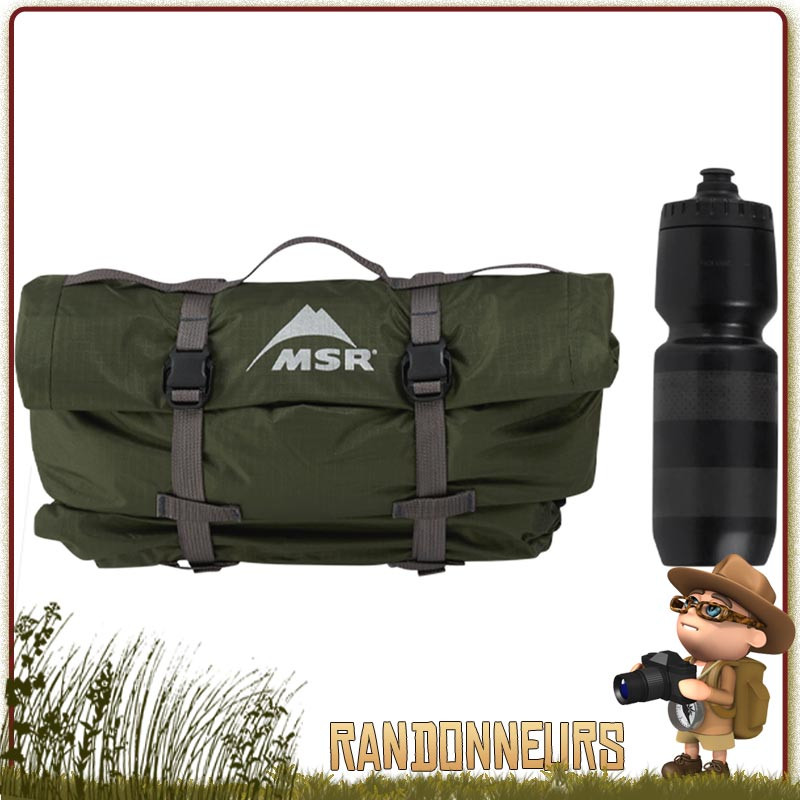 Msr Kit Large TENTE bikepacking MSR HUBBA BIKEPACK 1 place legere pour deux roues