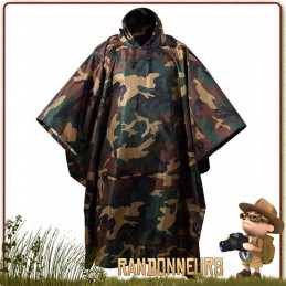 Tarp survie bushcraft camouflage 100 INC tactique Molle militaire