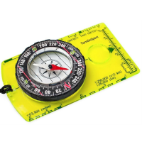 boussole compas navigation trekking avec visée bain d'huile silva porte carte scout étanche de randonnée légère